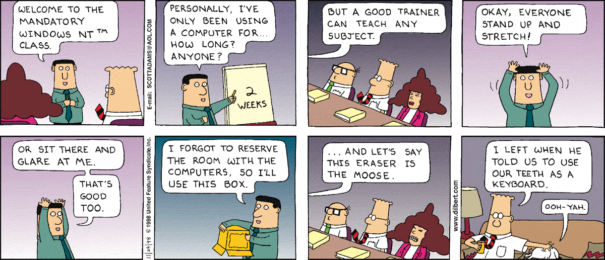 Dilbert Cartoon